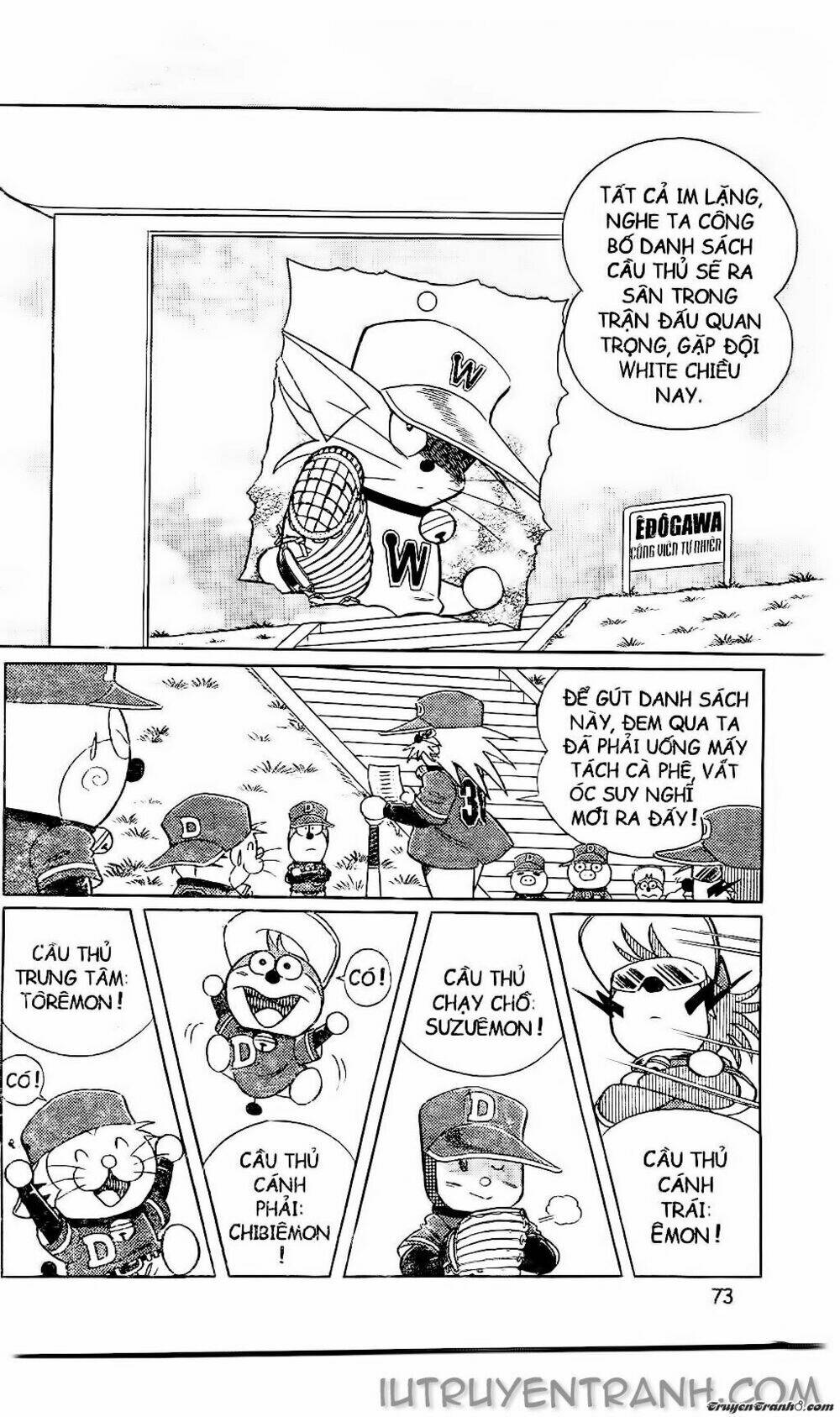 Doraemon Bóng Chày Tập 54 trang 13