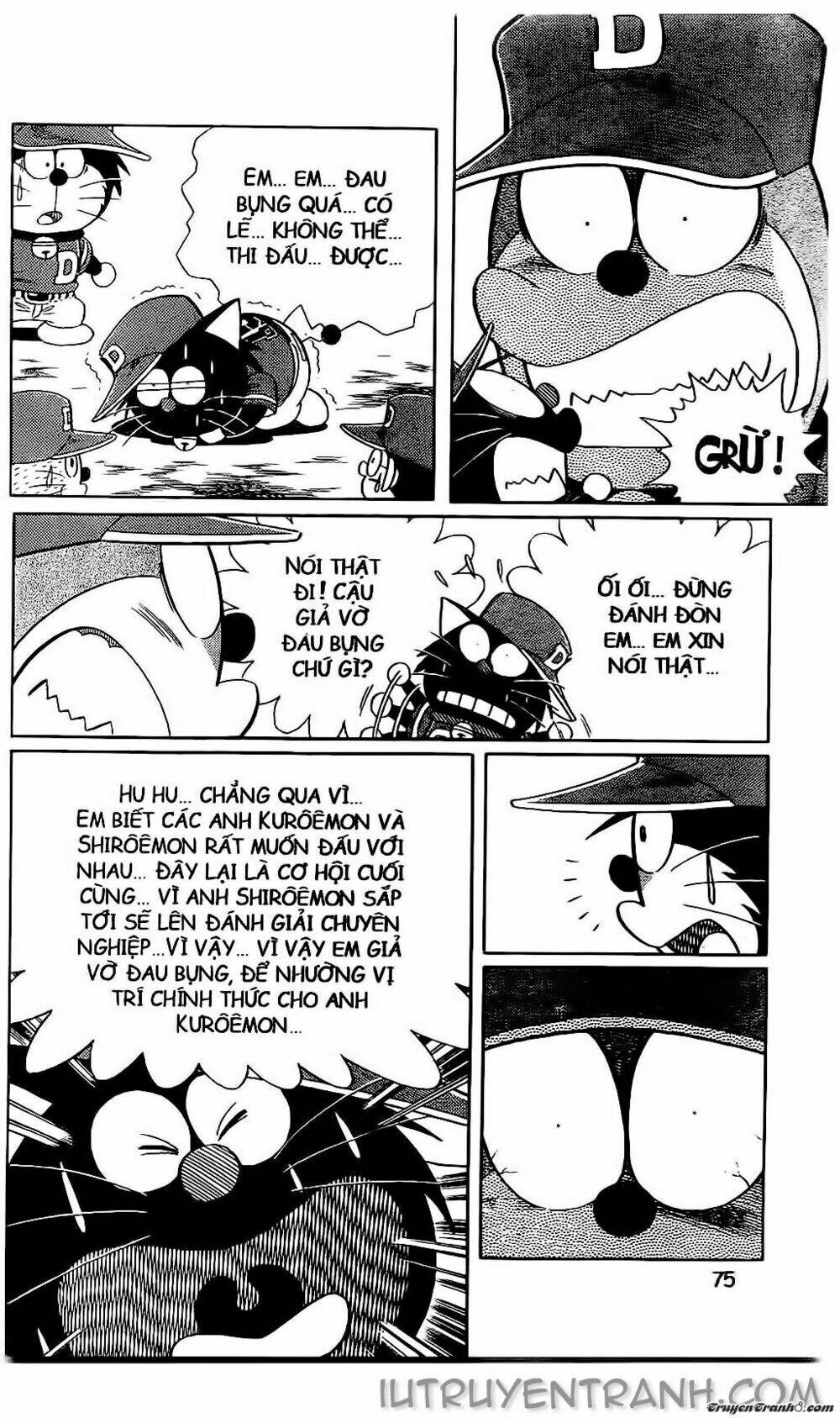 Doraemon Bóng Chày Tập 54 trang 15