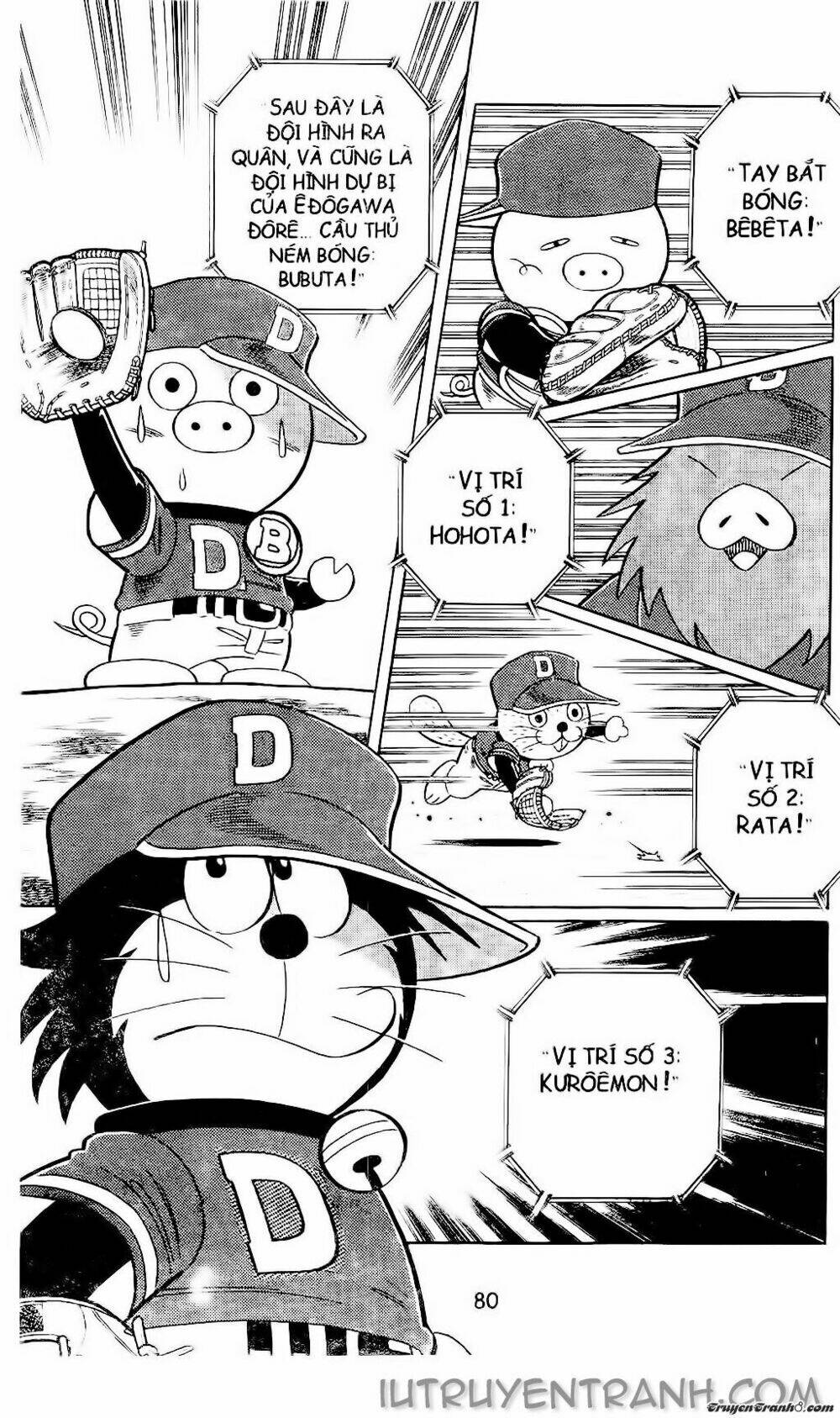 Doraemon Bóng Chày Tập 54 trang 20