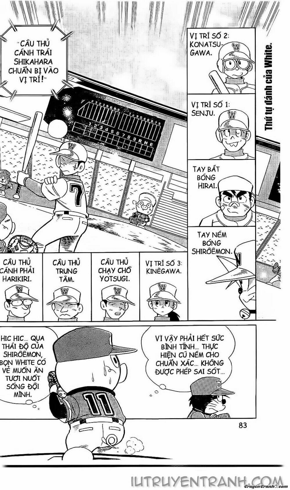 Doraemon Bóng Chày Tập 54 trang 23