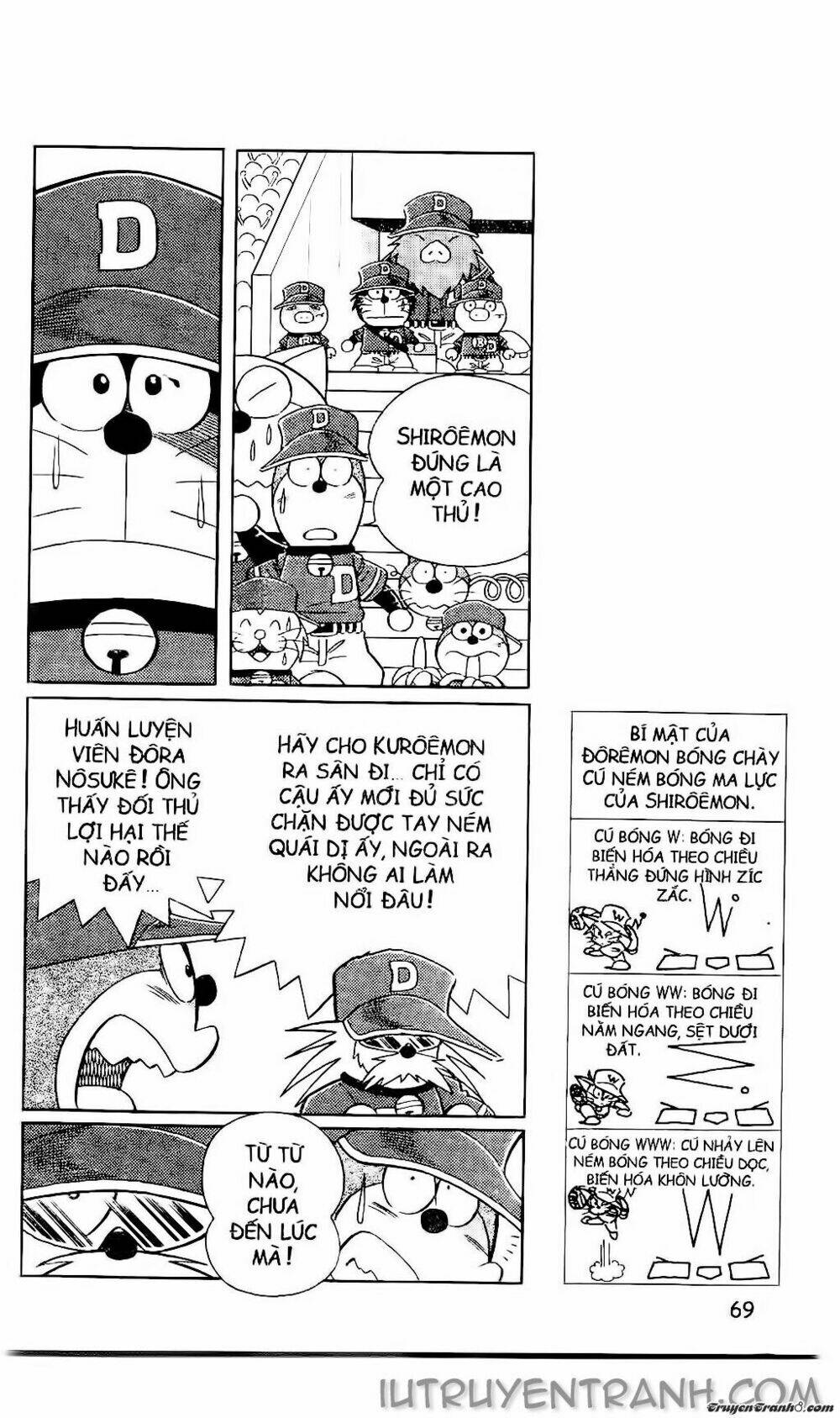 Doraemon Bóng Chày Tập 54 trang 9