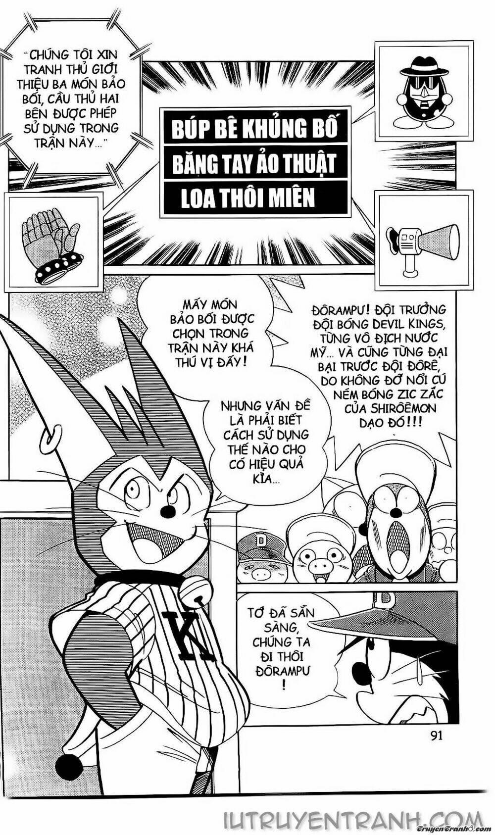 Doraemon Bóng Chày Tập 55 trang 3