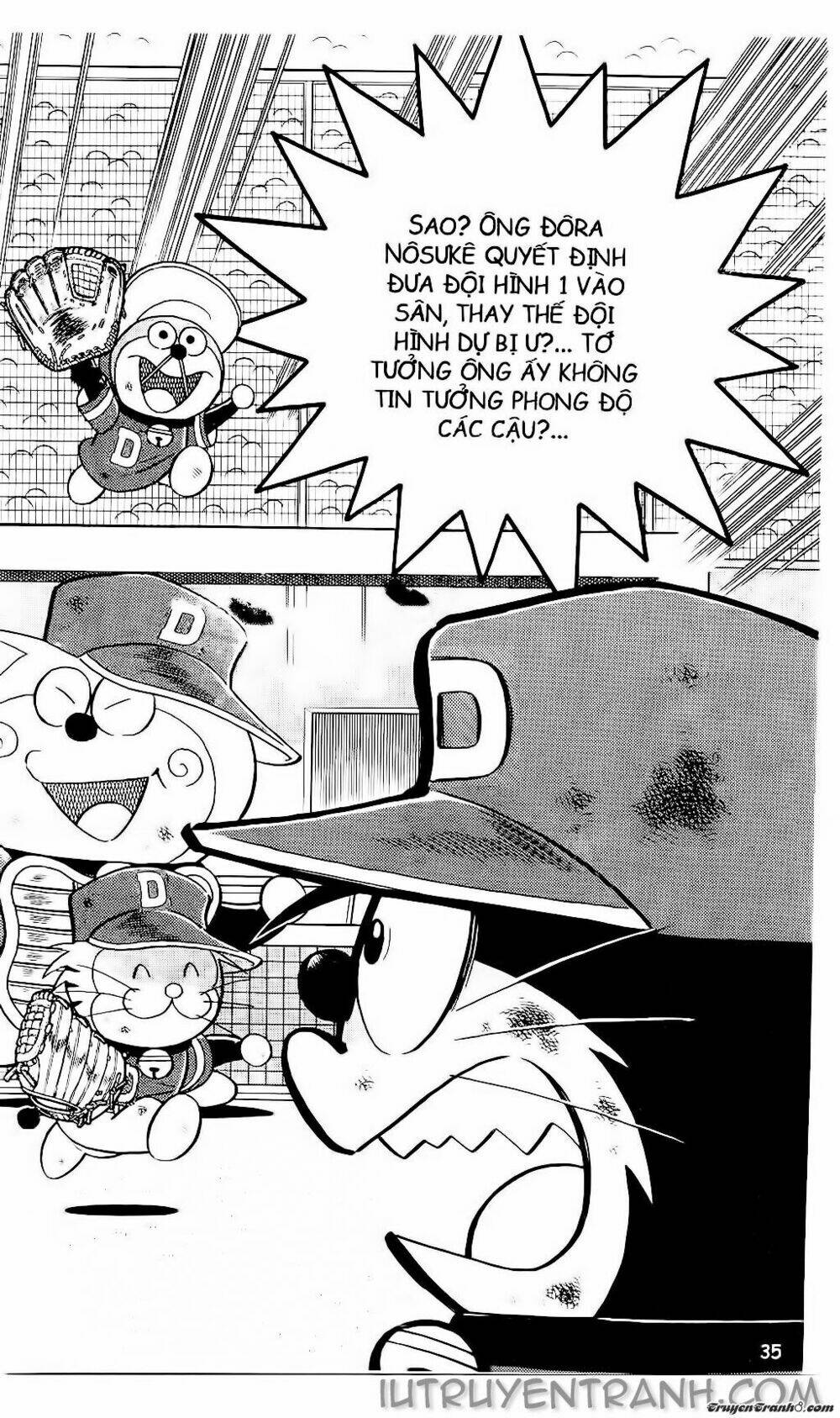 Doraemon Bóng Chày Tập 58 trang 29