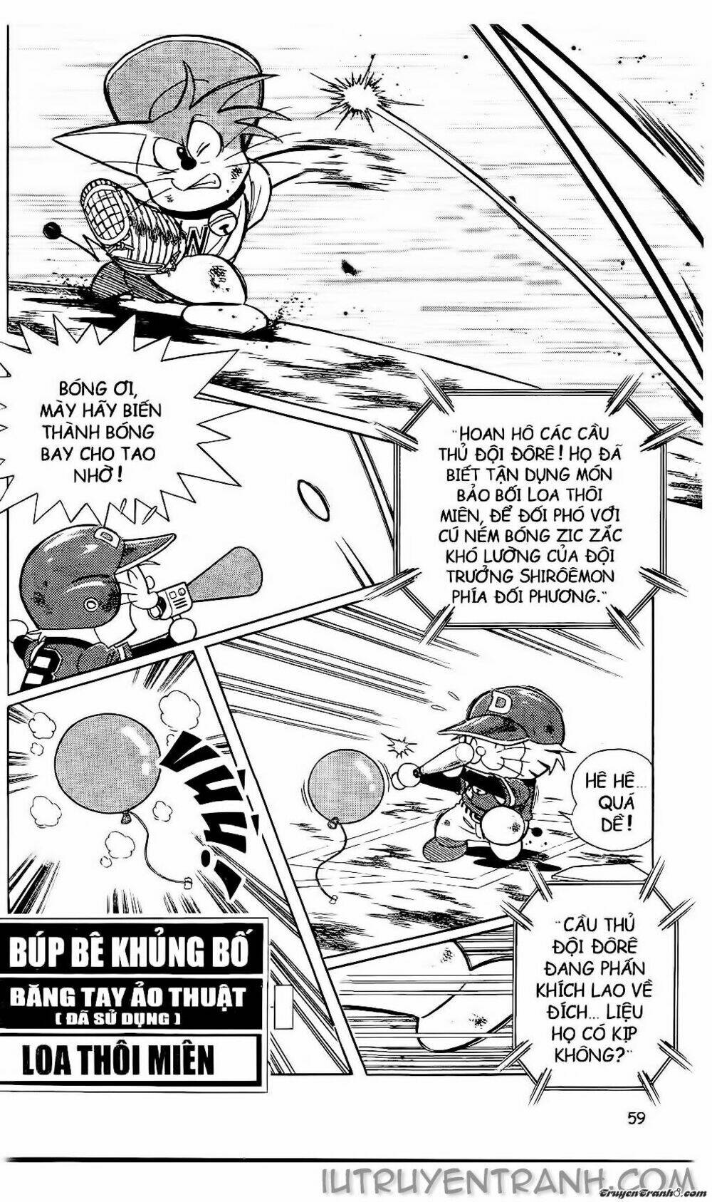 Doraemon Bóng Chày Tập 59 trang 22