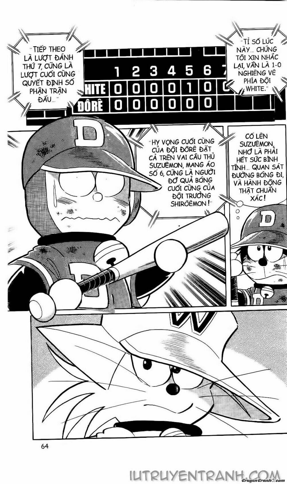 Doraemon Bóng Chày Tập 60 trang 2