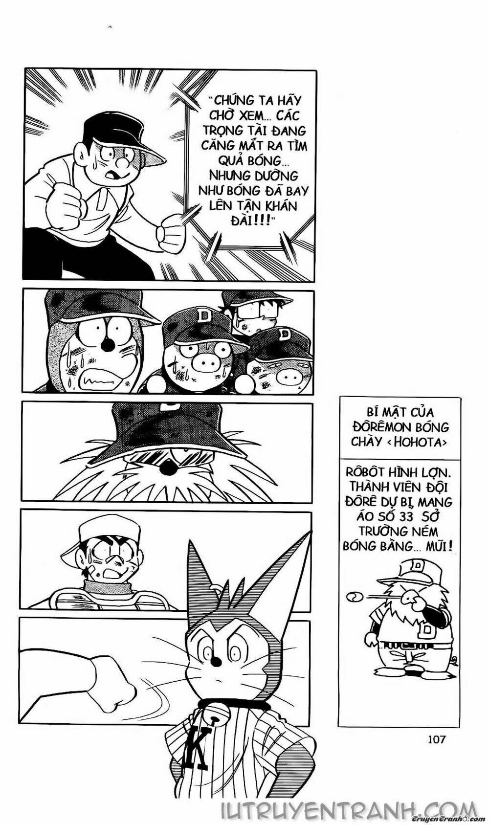 Doraemon Bóng Chày Tập 61 trang 14