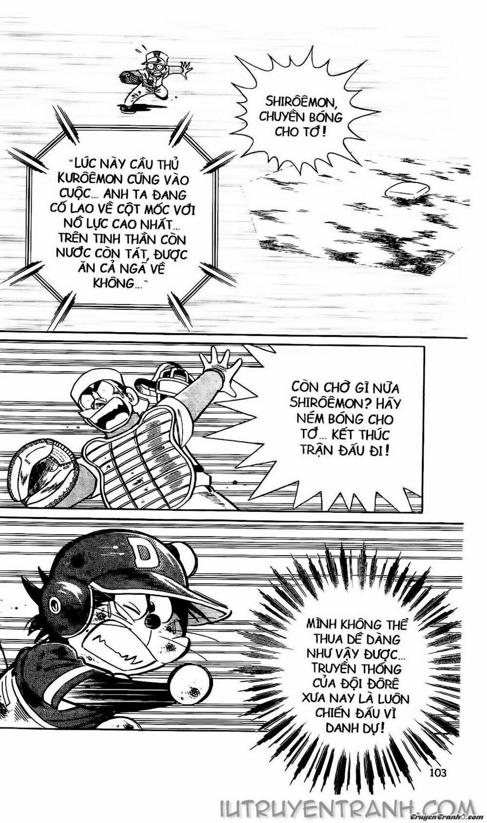 Doraemon Bóng Chày Tập 61 trang 10