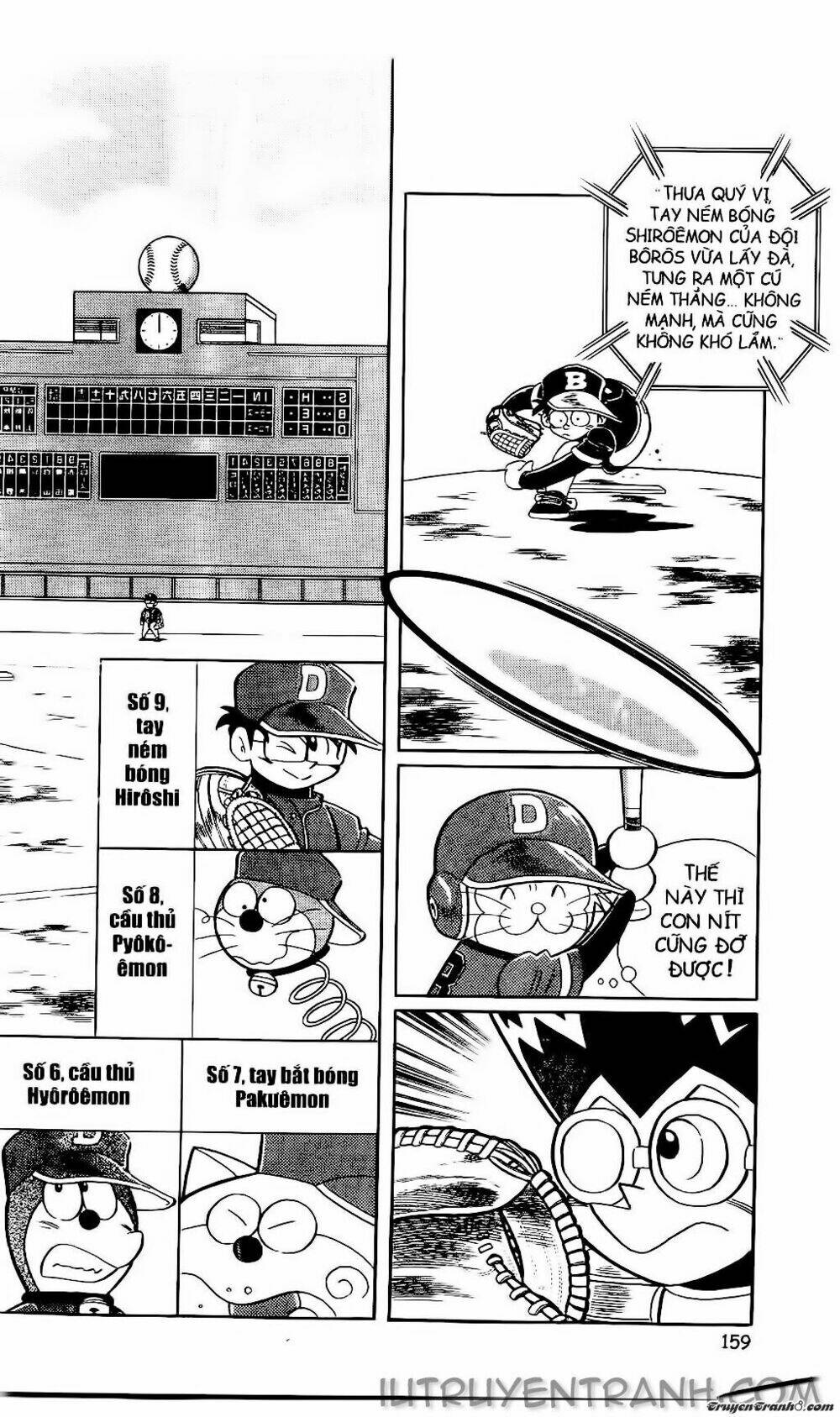 Doraemon Bóng Chày Tập 63 trang 9