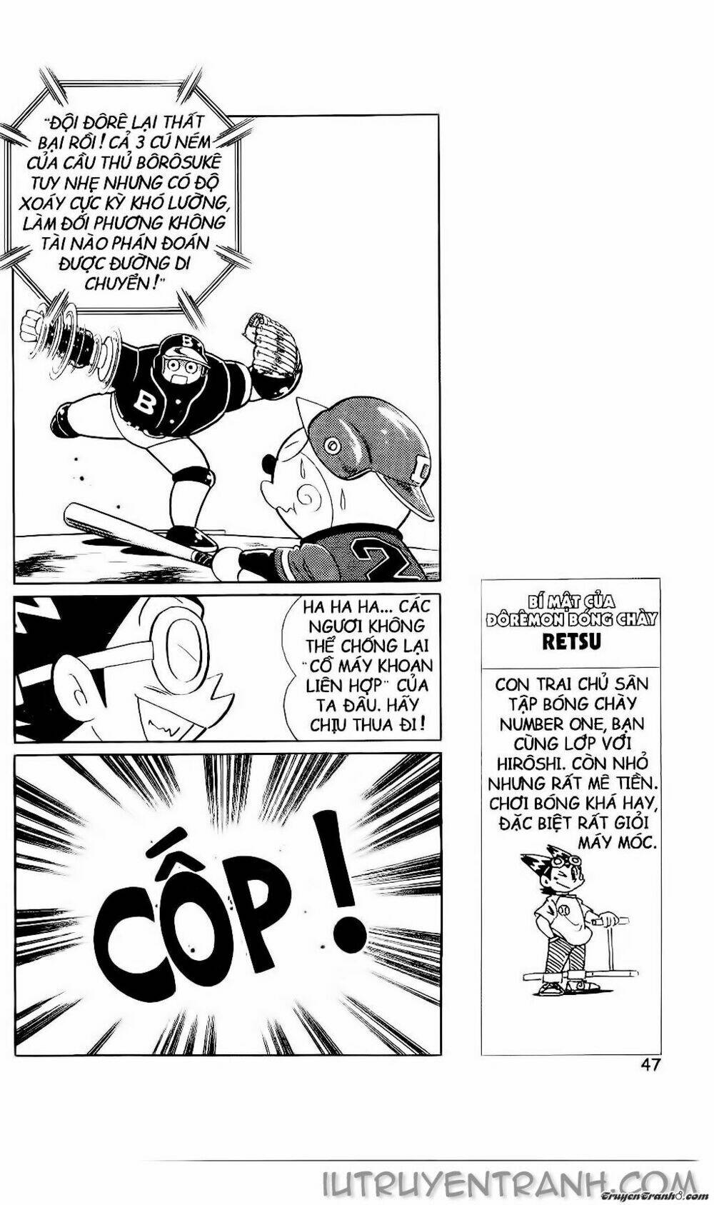Doraemon Bóng Chày Tập 65 trang 11