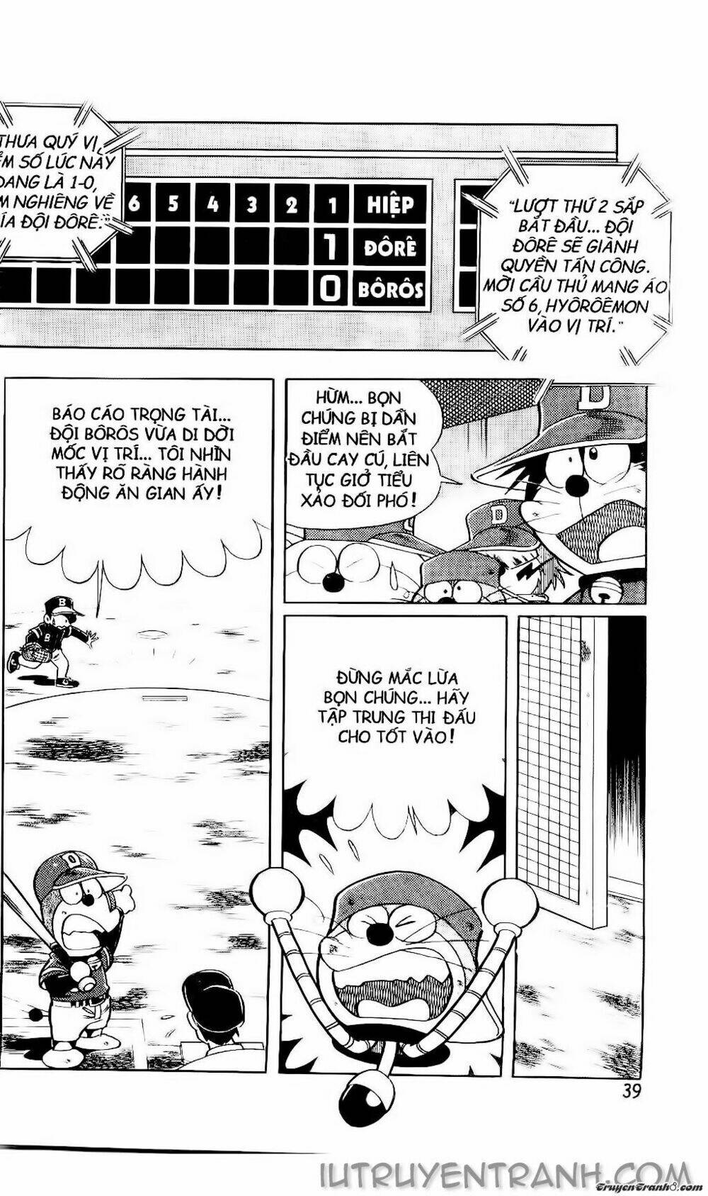 Doraemon Bóng Chày Tập 65 trang 3