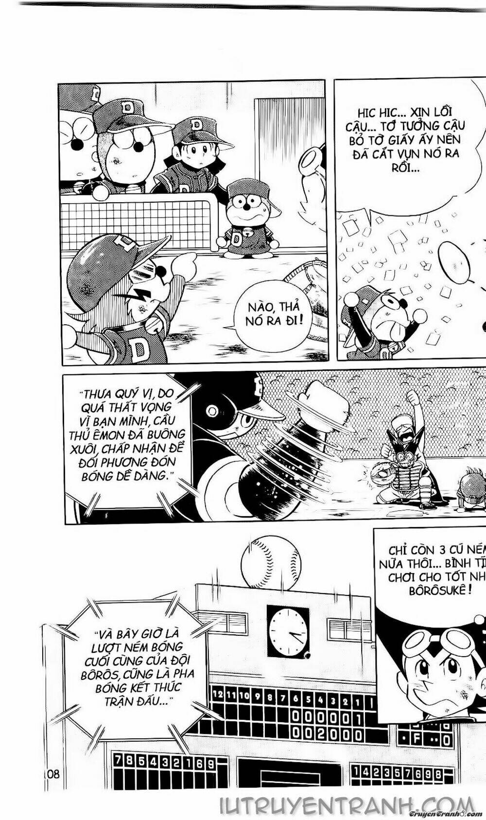 Doraemon Bóng Chày Tập 67 trang 11