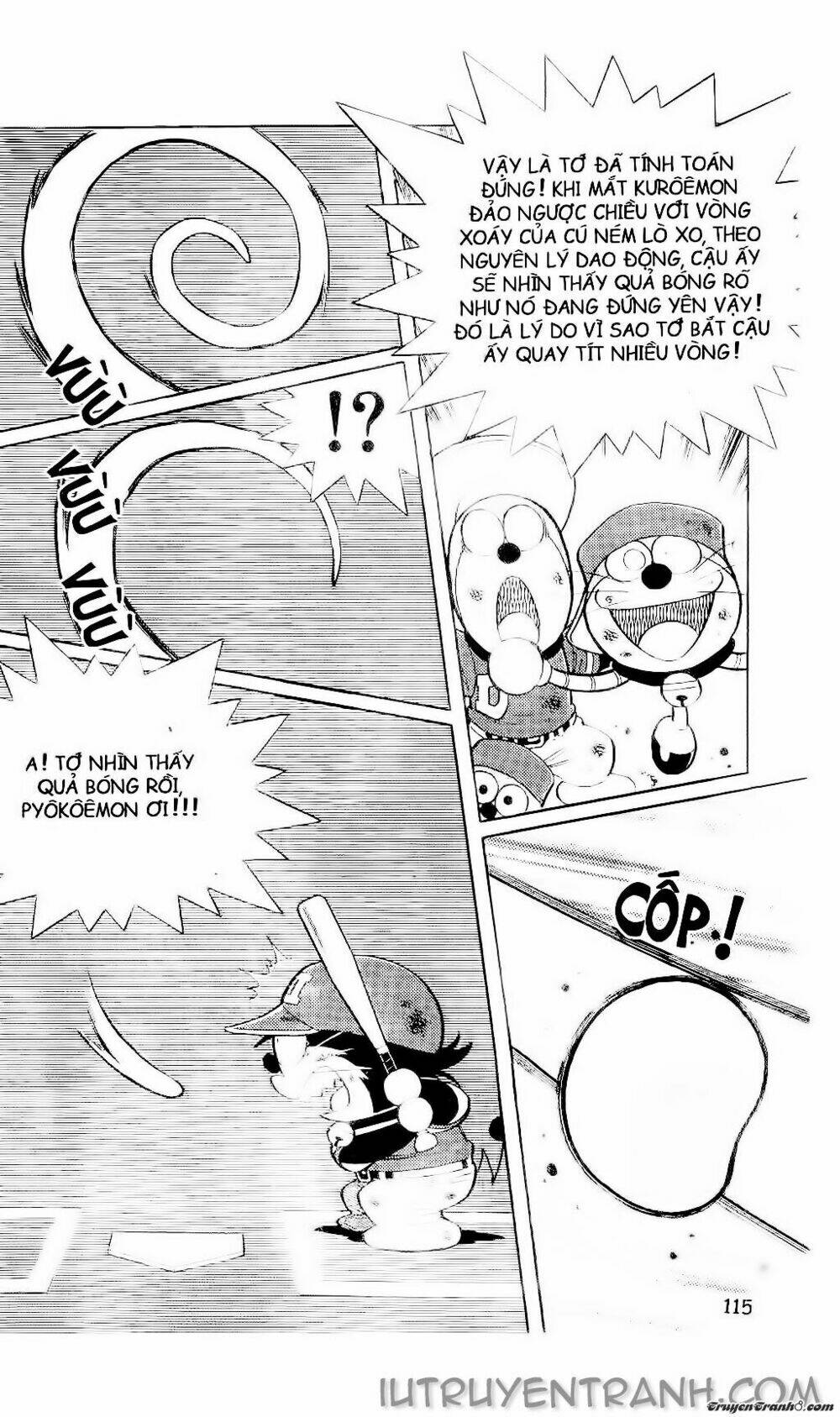 Doraemon Bóng Chày Tập 67 trang 18