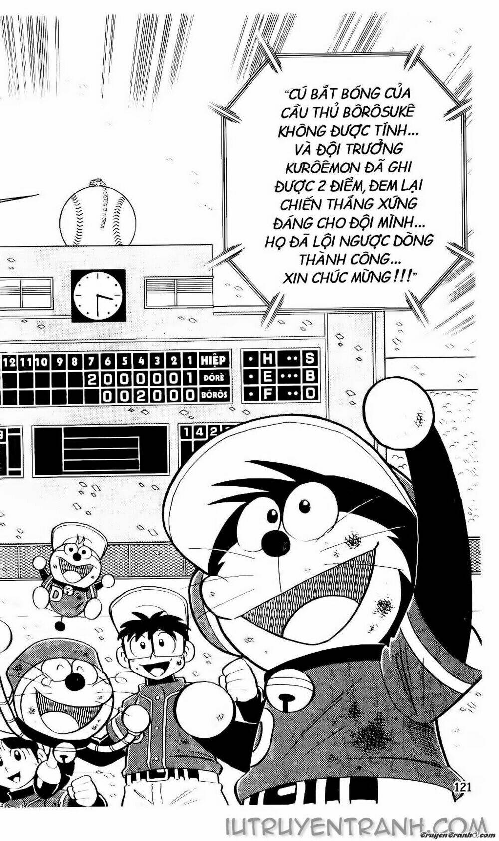 Doraemon Bóng Chày Tập 67 trang 24