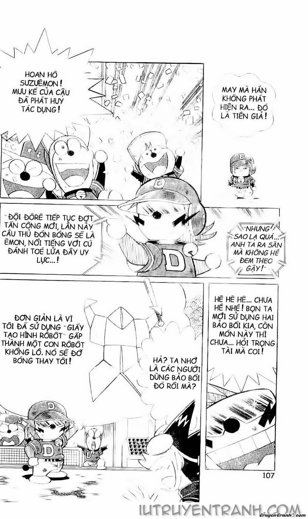 Doraemon Bóng Chày Tập 67 trang 10