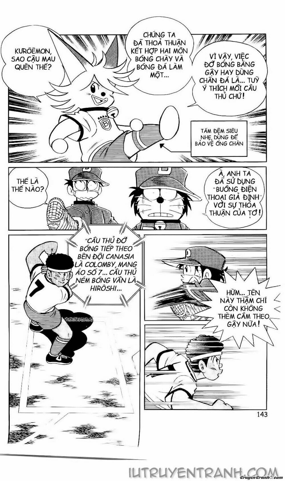 Doraemon Bóng Chày Tập 68 trang 17