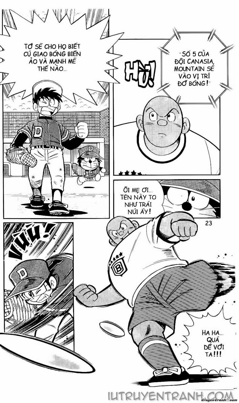 Doraemon Bóng Chày Tập 70 trang 17