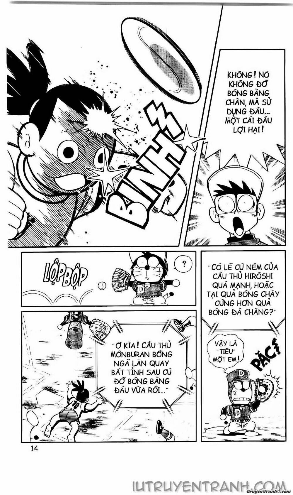 Doraemon Bóng Chày Tập 70 trang 8