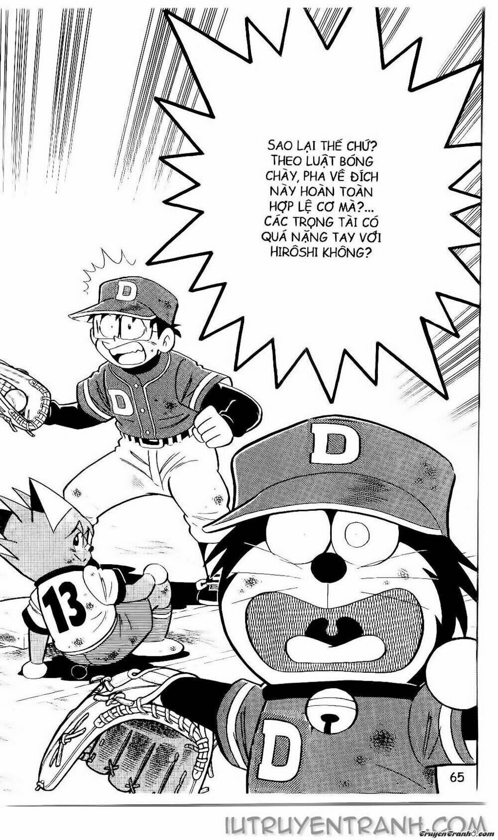 Doraemon Bóng Chày Tập 71 trang 30