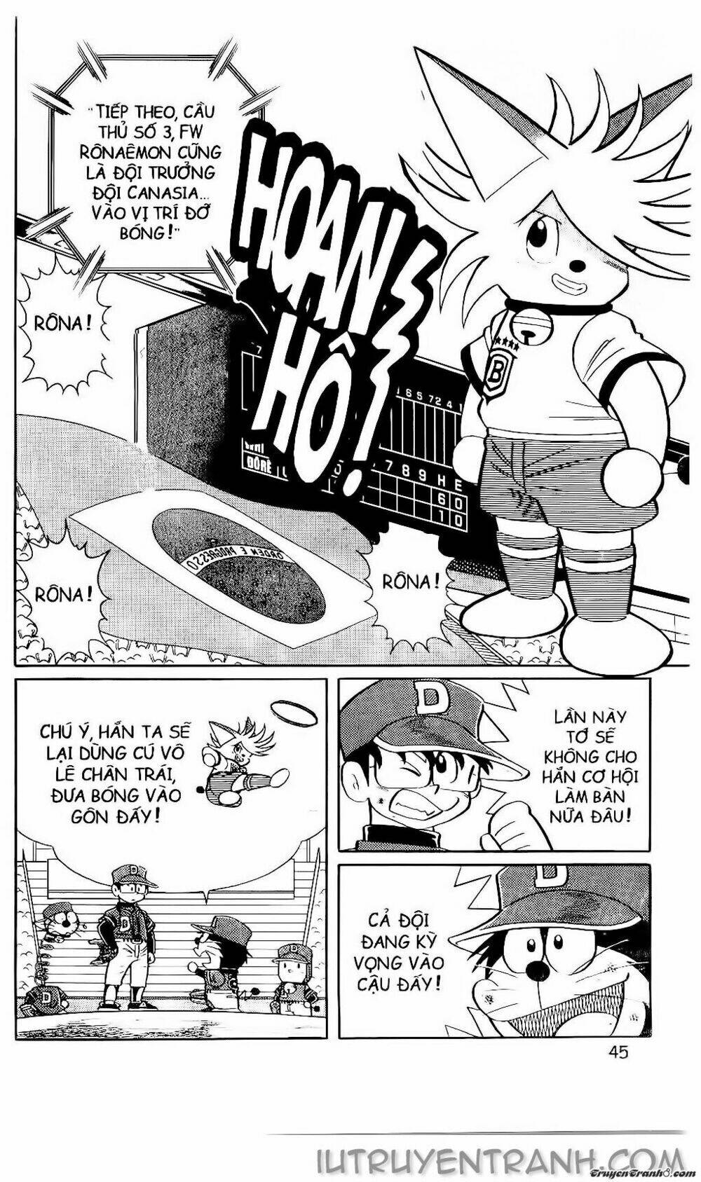 Doraemon Bóng Chày Tập 71 trang 10