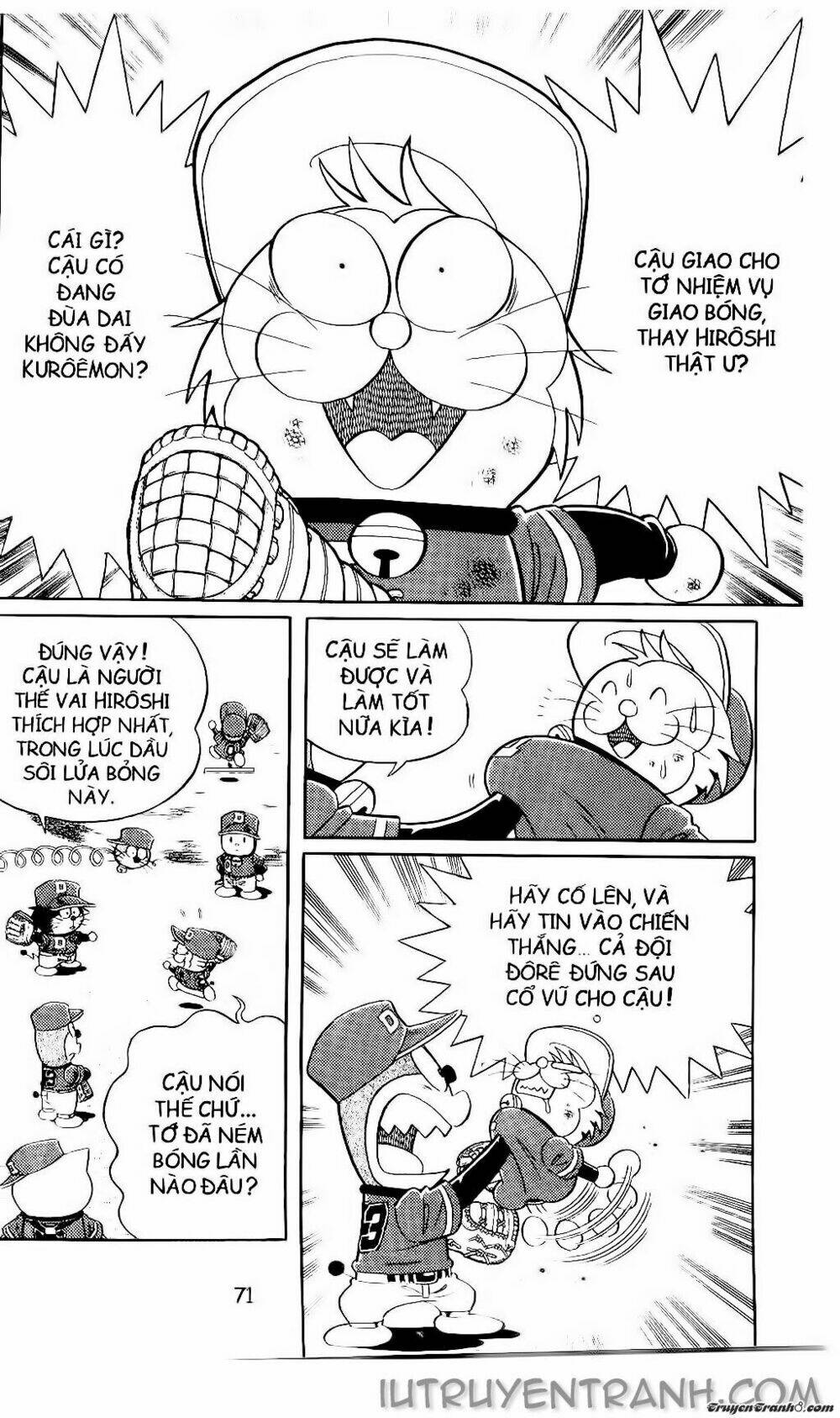 Doraemon Bóng Chày Tập 72 trang 5