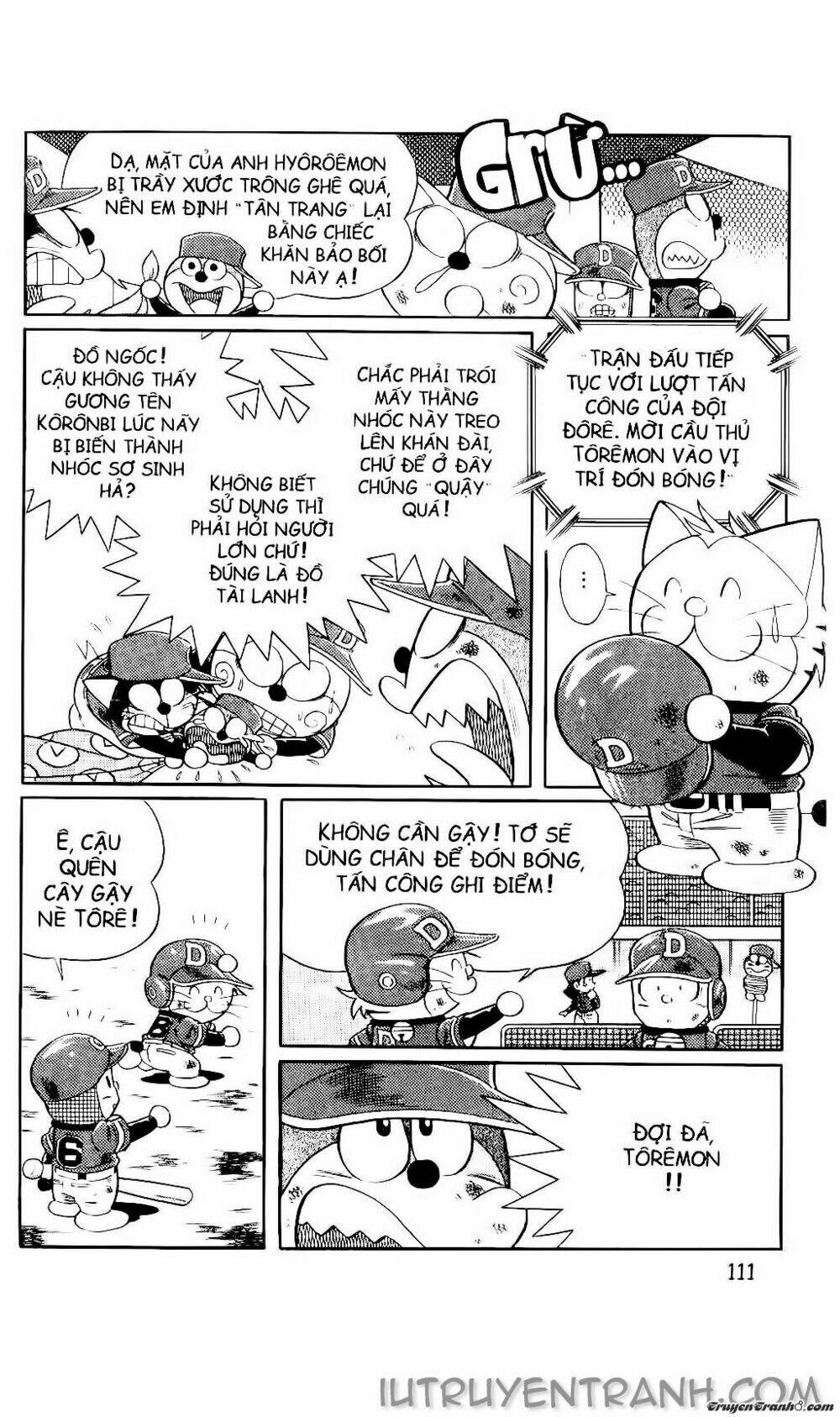 Doraemon Bóng Chày Tập 73 trang 15