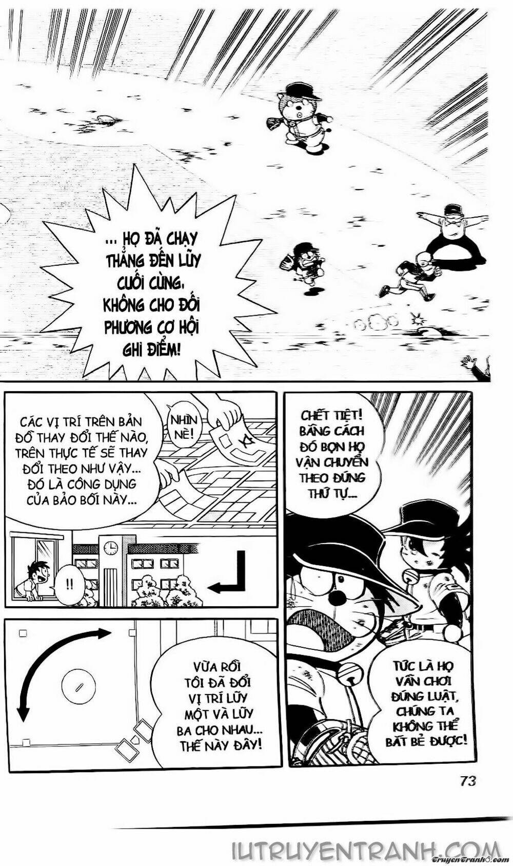 Doraemon Bóng Chày Tập 78 trang 10