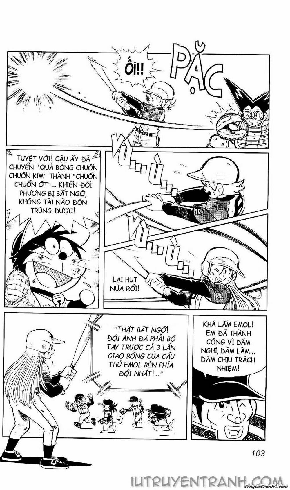 Doraemon Bóng Chày Tập 79 trang 11