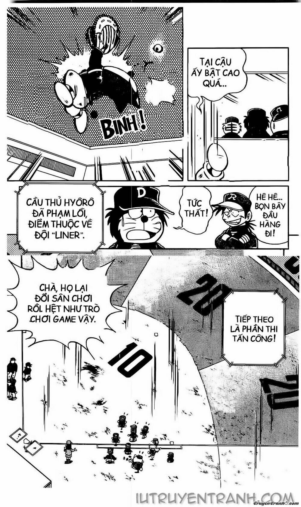 Doraemon Bóng Chày Tập 8 trang 10