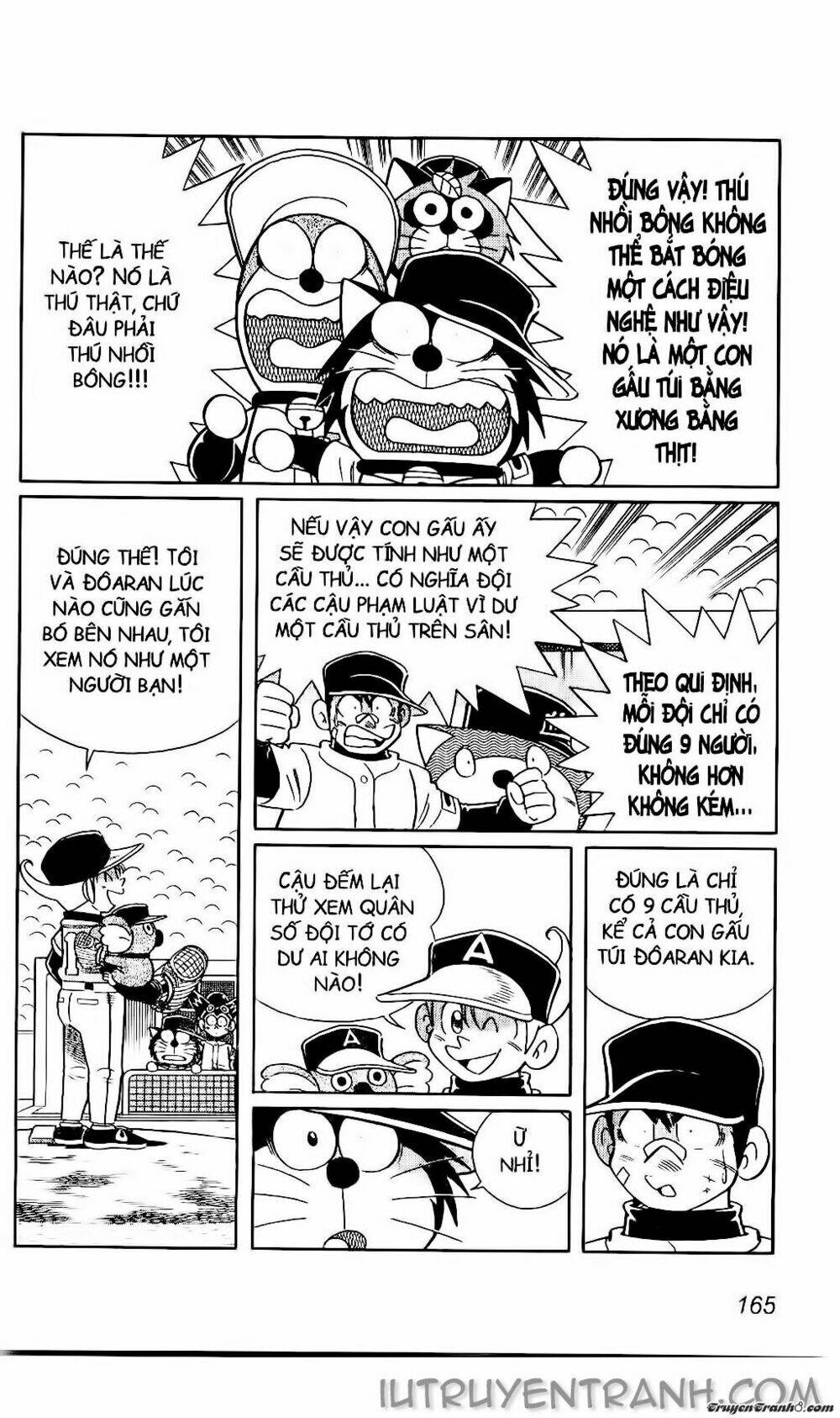 Doraemon Bóng Chày Tập 81 trang 12