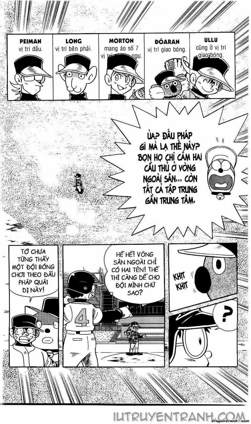Doraemon Bóng Chày Tập 81 trang 14