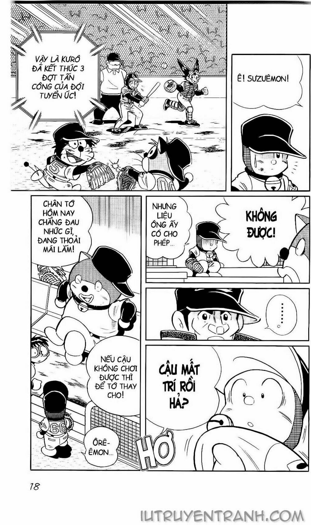 Doraemon Bóng Chày Tập 82 trang 16