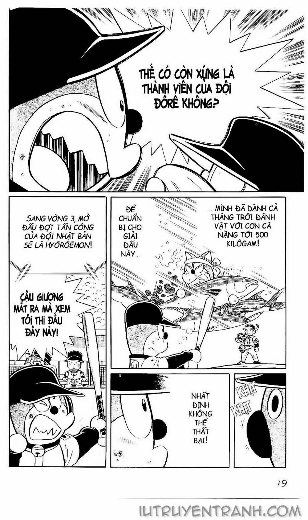 Doraemon Bóng Chày Tập 82 trang 17