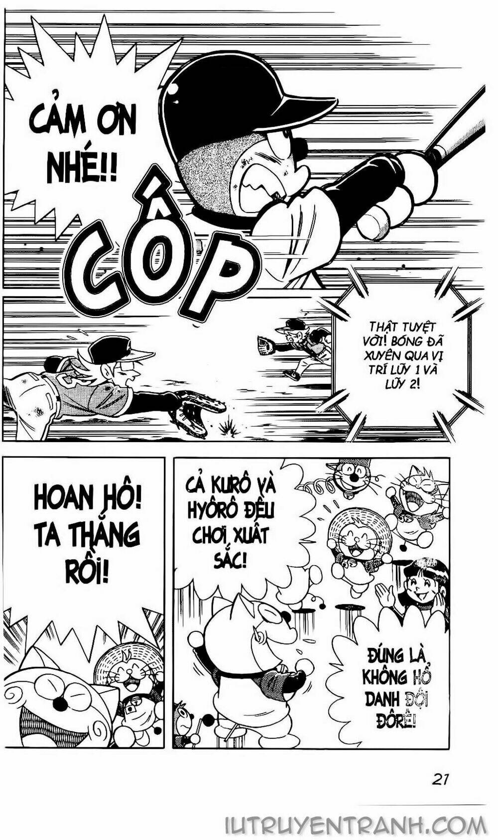 Doraemon Bóng Chày Tập 82 trang 19