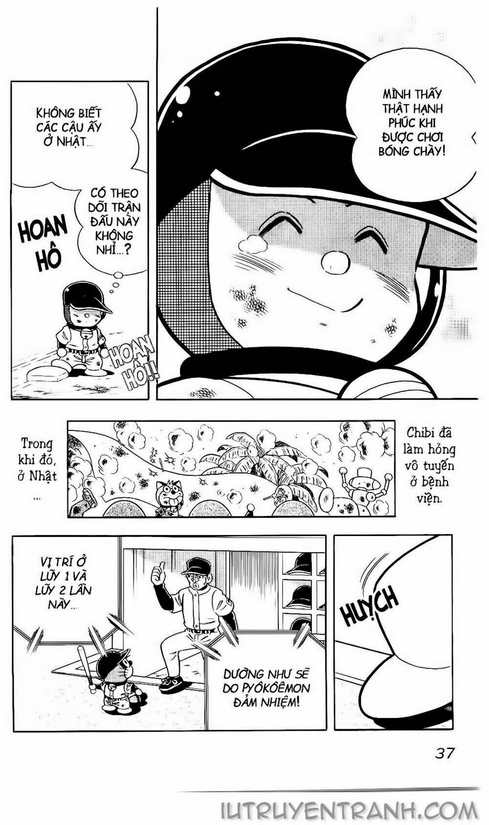 Doraemon Bóng Chày Tập 82 trang 35