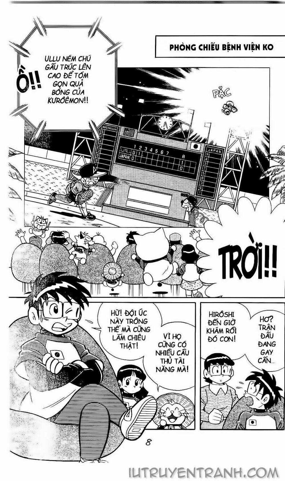 Doraemon Bóng Chày Tập 82 trang 6