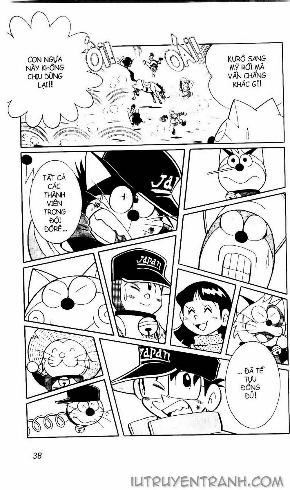 Doraemon Bóng Chày Tập 88 trang 10