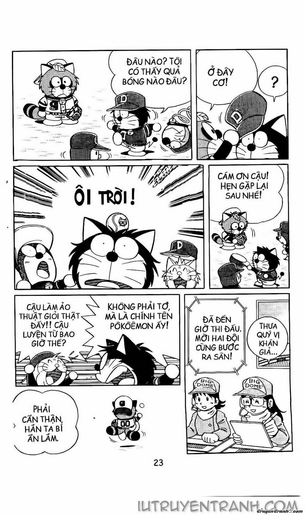 Doraemon Bóng Chày Tập 9 trang 16