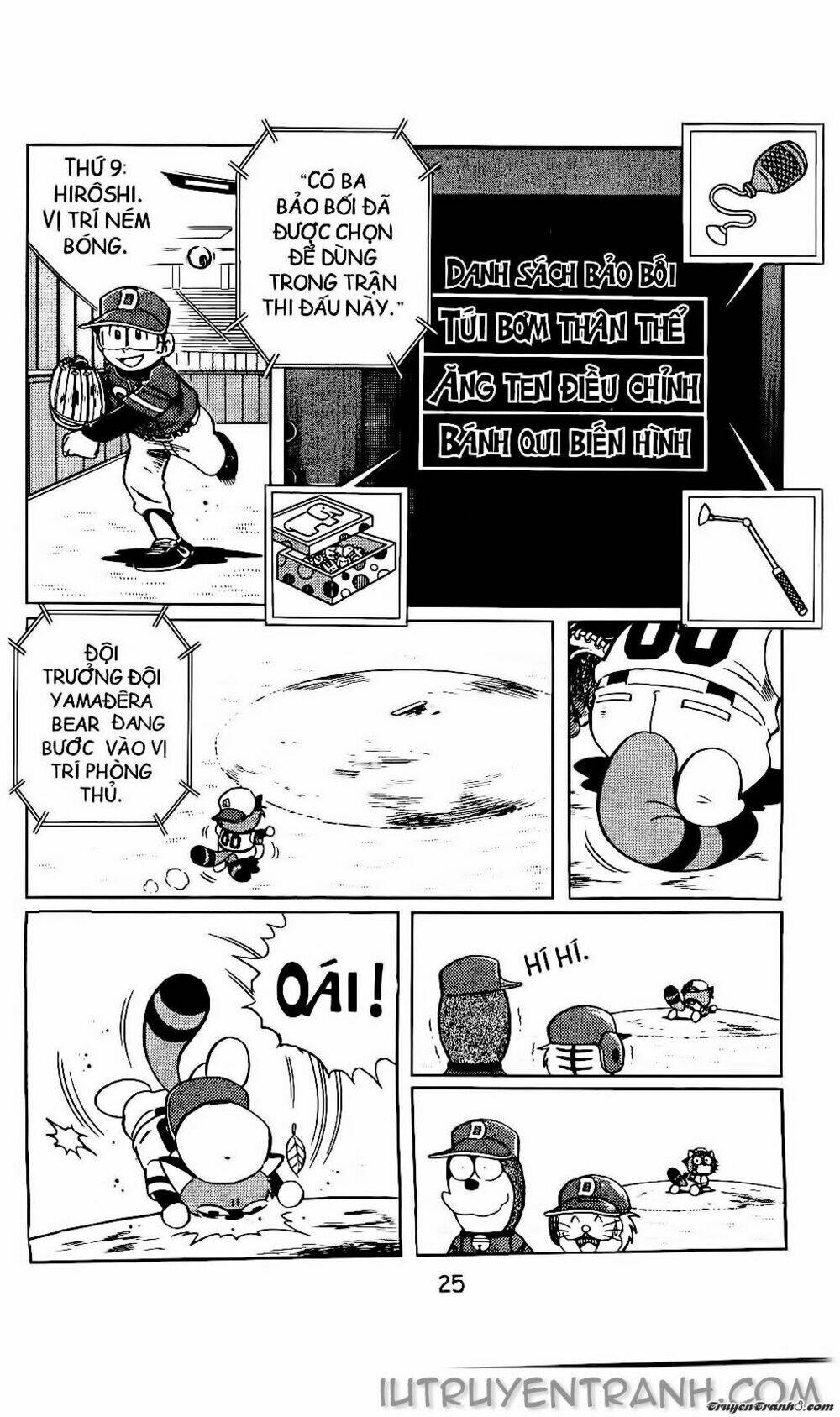 Doraemon Bóng Chày Tập 9 trang 18