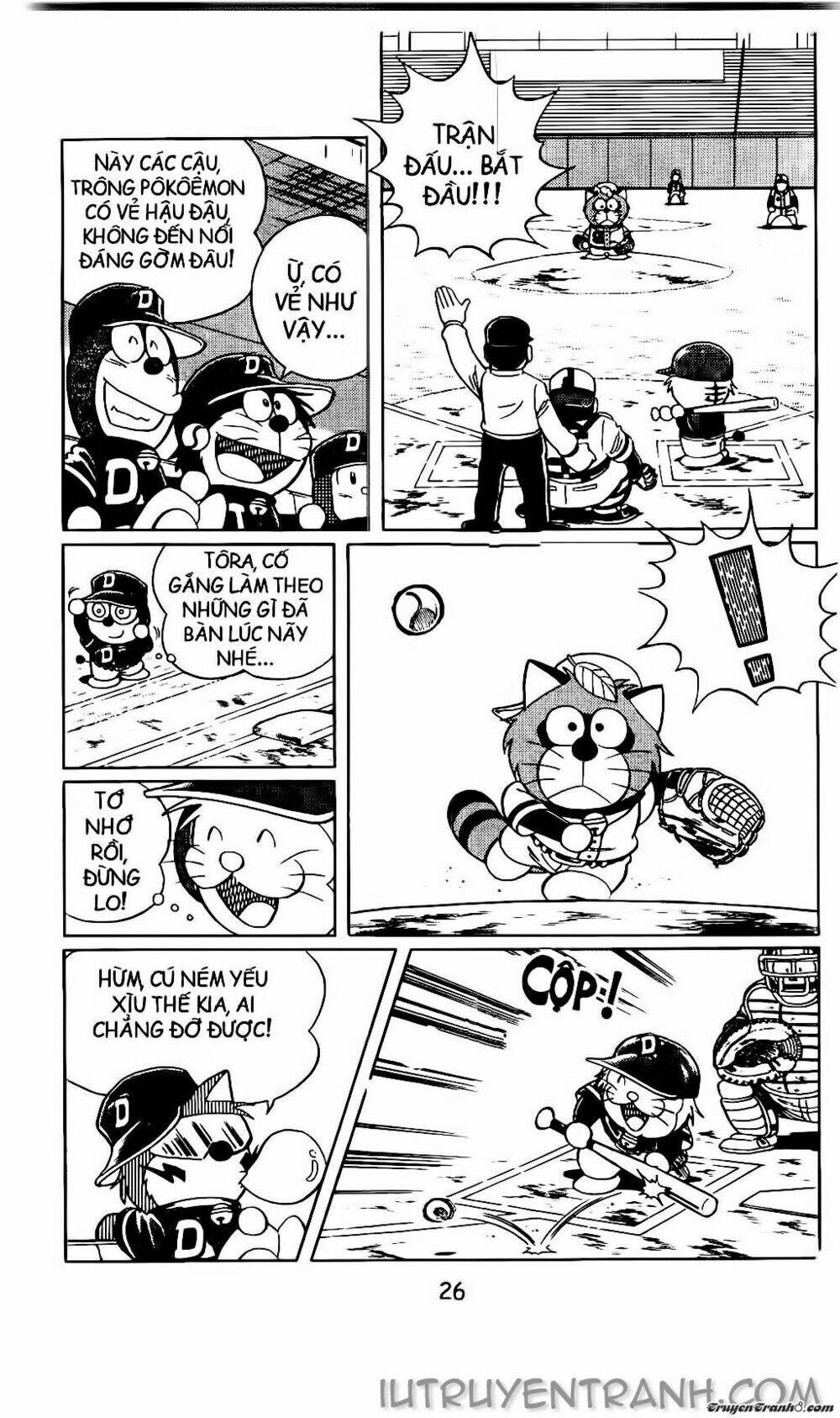 Doraemon Bóng Chày Tập 9 trang 19