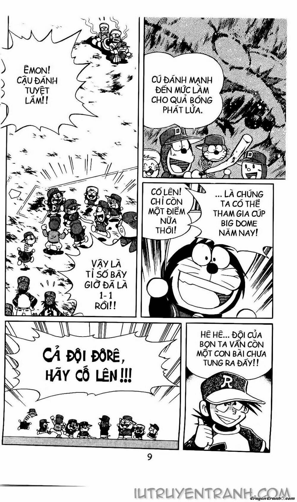 Doraemon Bóng Chày Tập 9 trang 3