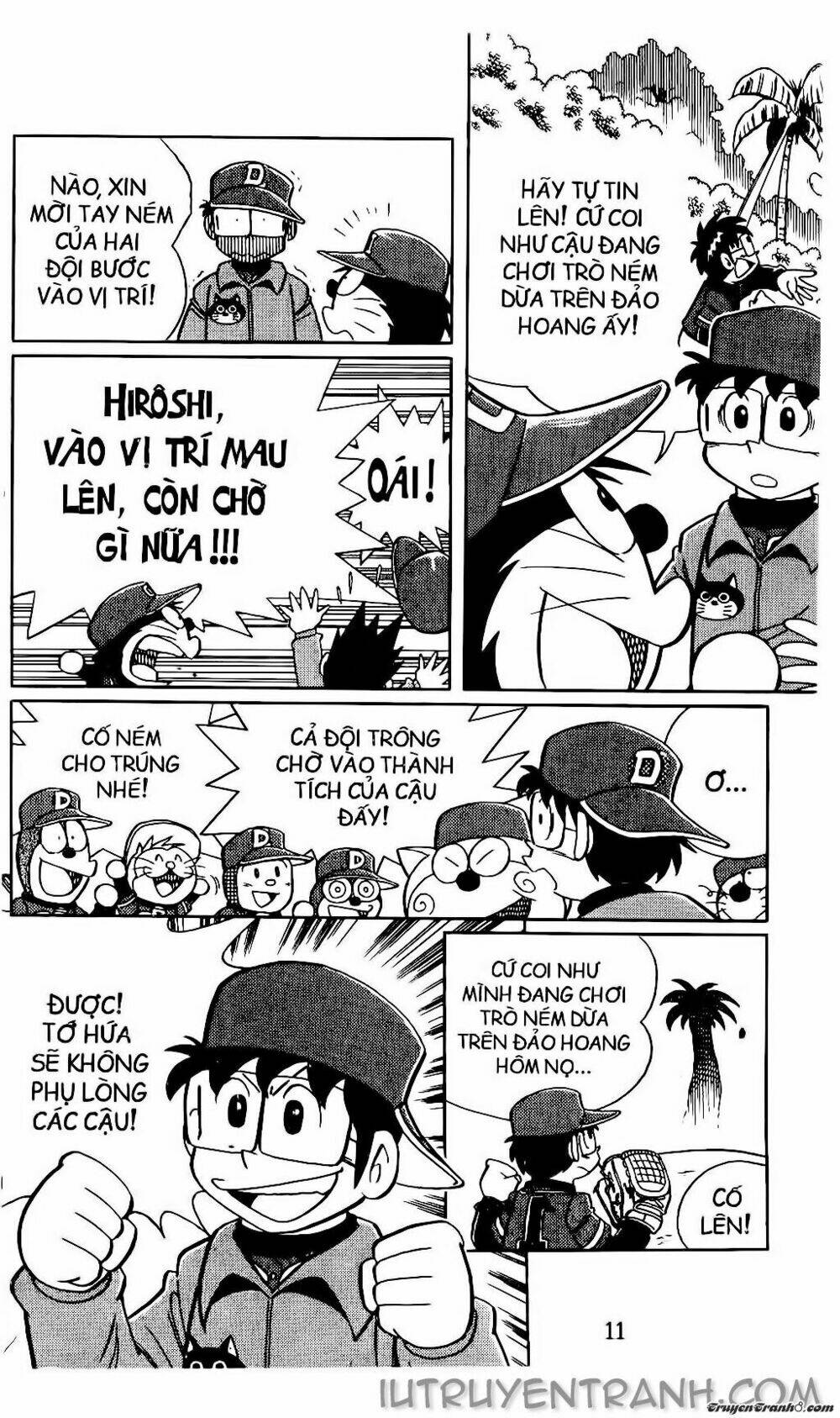 Doraemon Bóng Chày Tập 9 trang 4