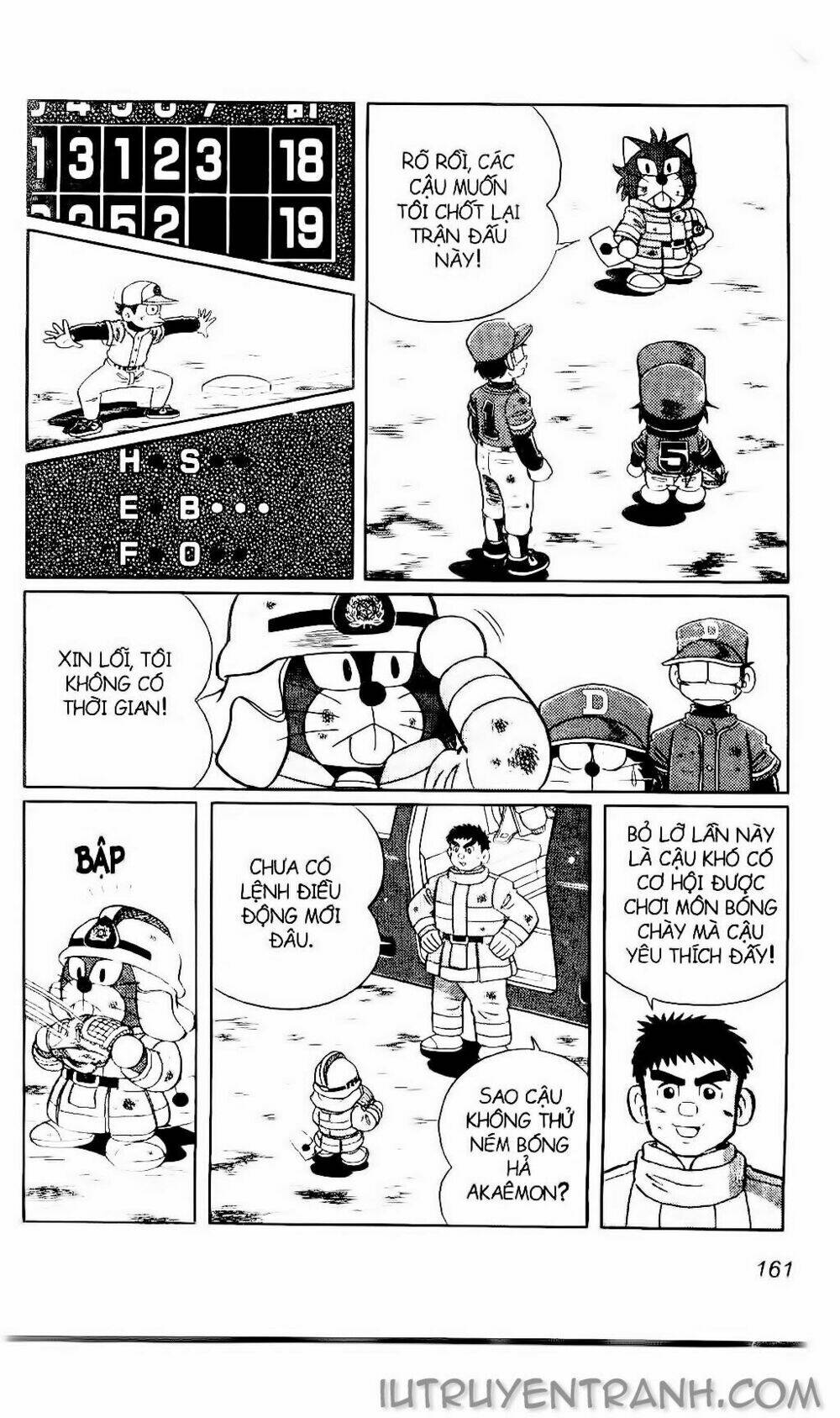 Doraemon Bóng Chày Tập 92 trang 21