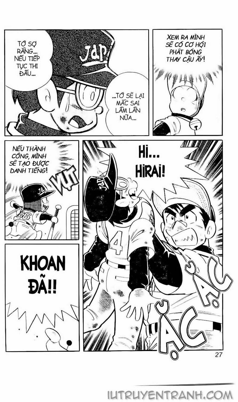 Doraemon Bóng Chày Tập 94 trang 25