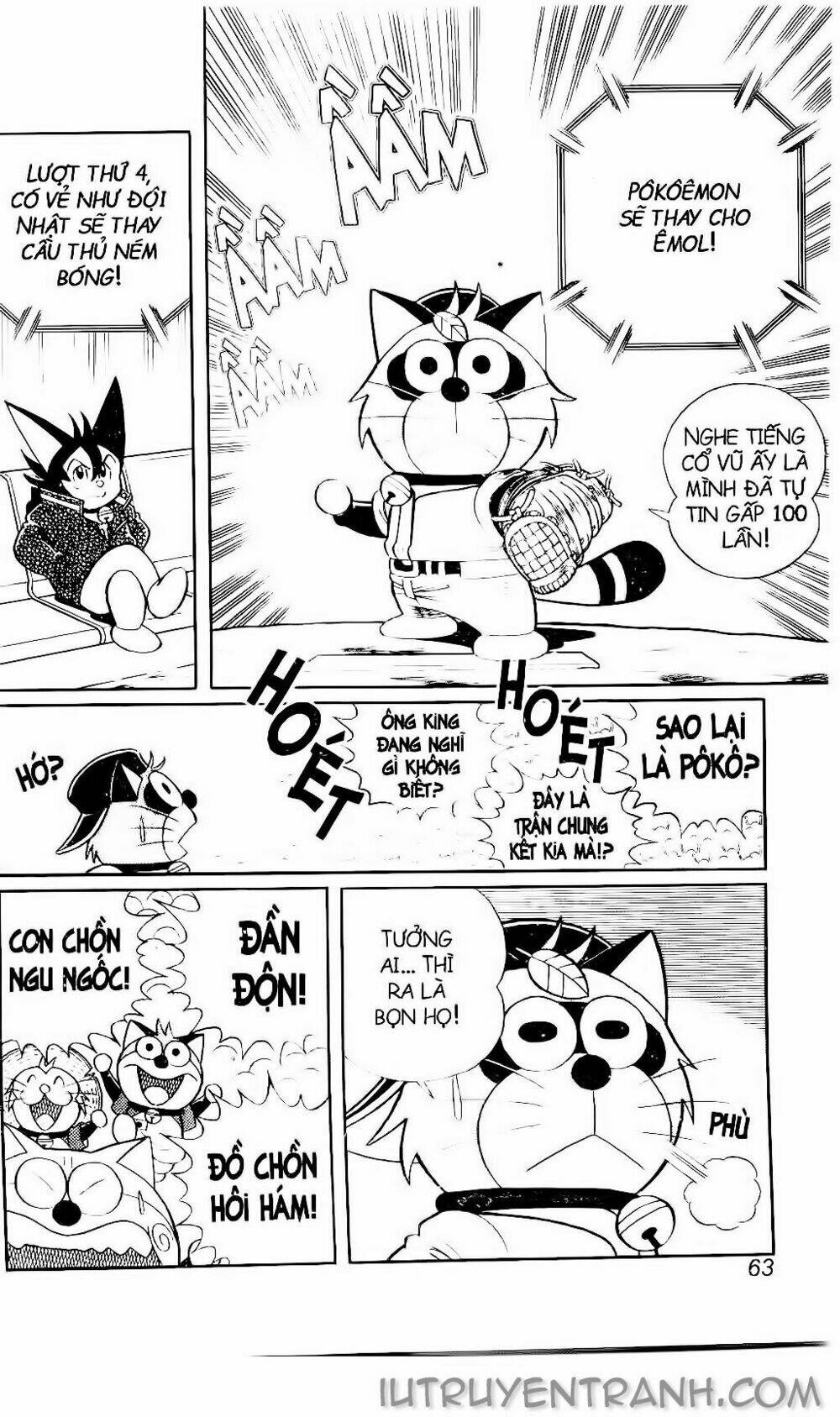 Doraemon Bóng Chày Tập 95 trang 31