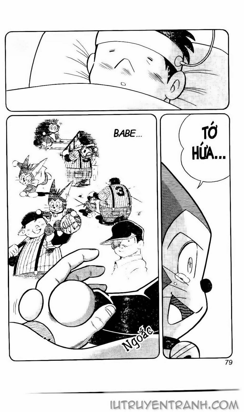 Doraemon Bóng Chày Tập 96 trang 15