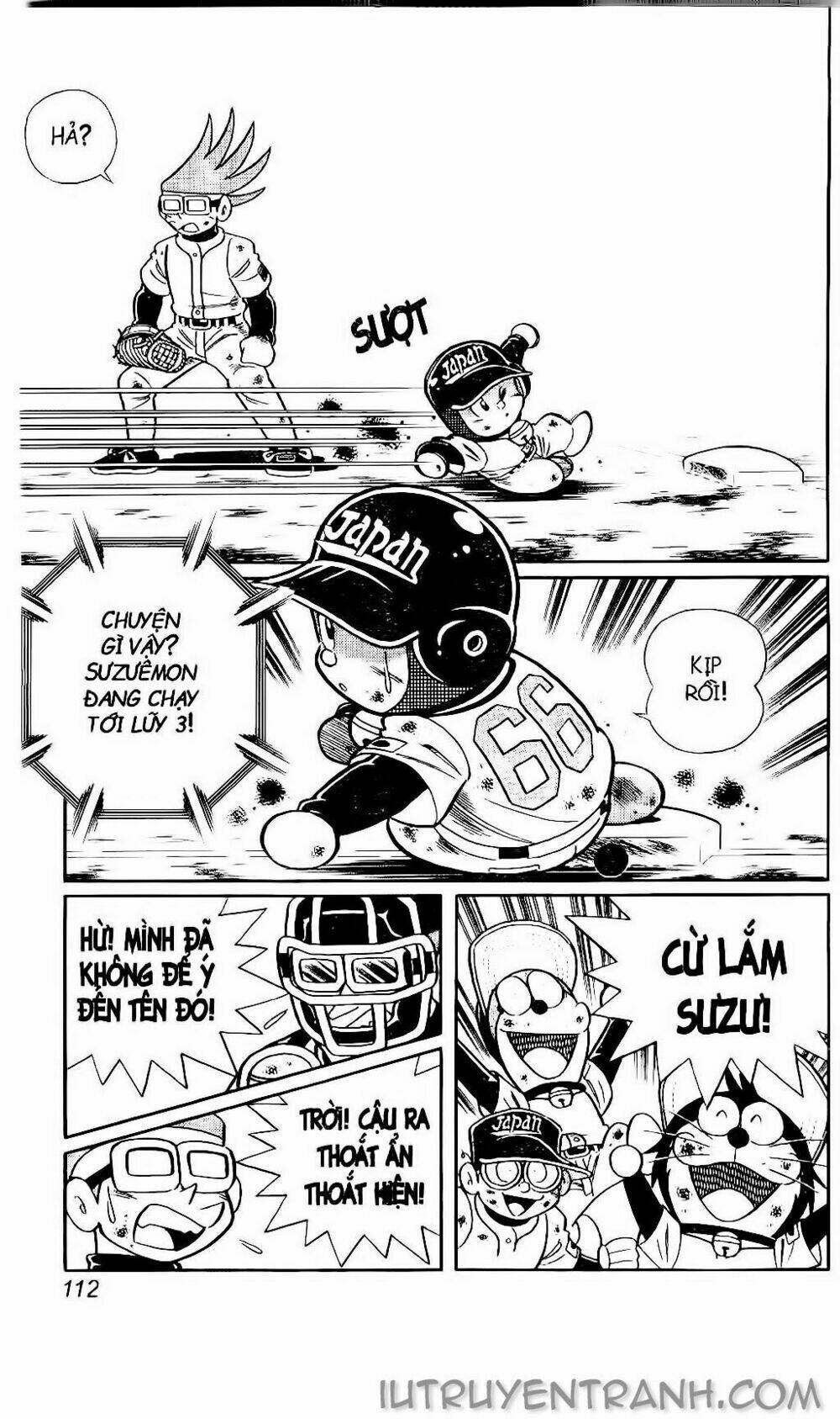 Doraemon Bóng Chày Tập 97 trang 22