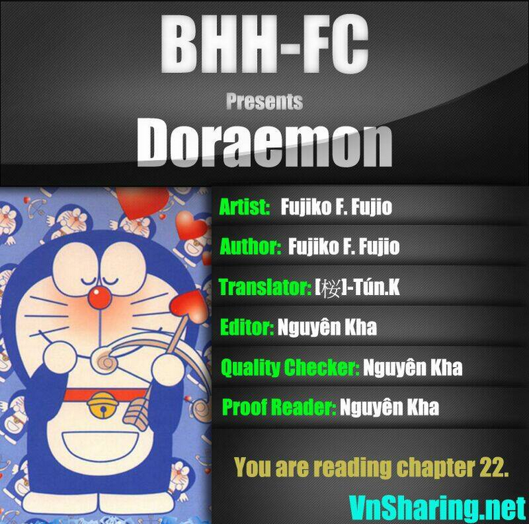 Doraemon Tập 22 trang 1