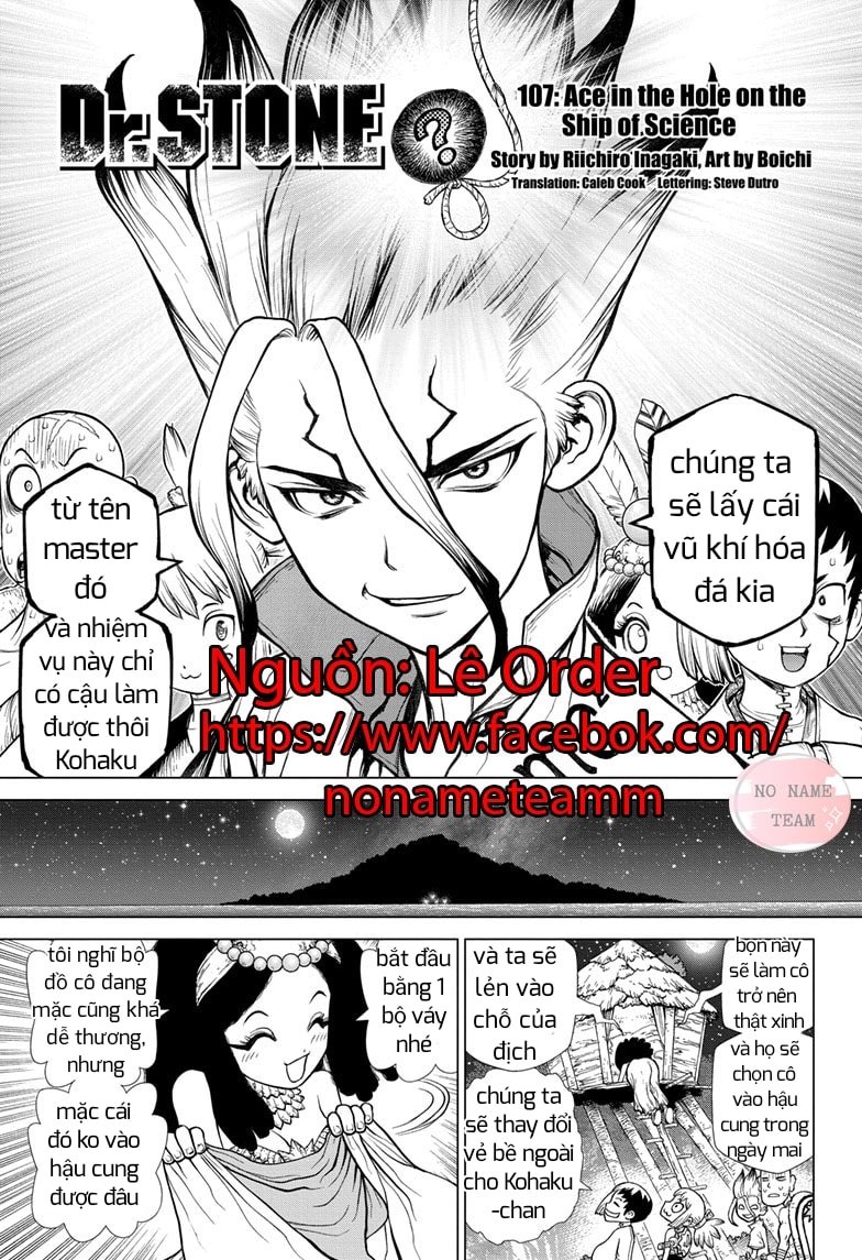 Dr.stone Tập 107 trang 3