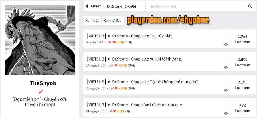 Dr.stone Tập 132 trang 20