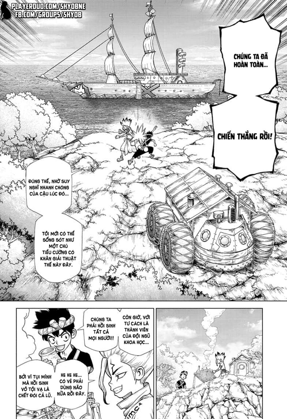 Dr.stone Tập 138 trang 4
